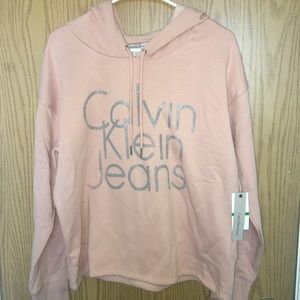 Pink Calvin Klein Hoodie
